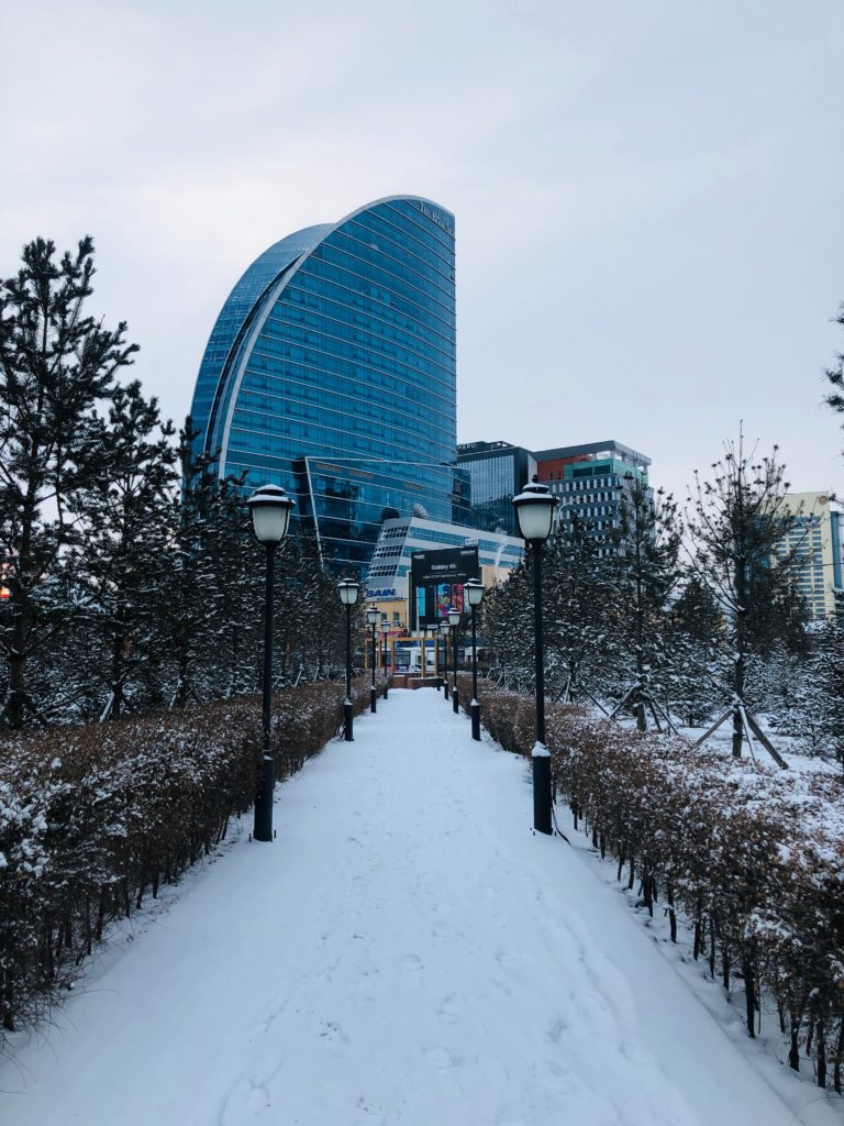 Mongolian Winter City