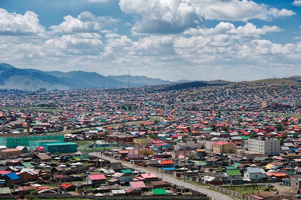 The Ger District of Ulaanbaatar