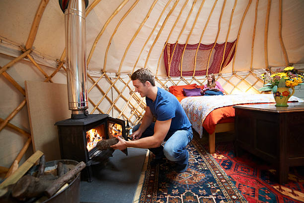 mongolian yurt inside