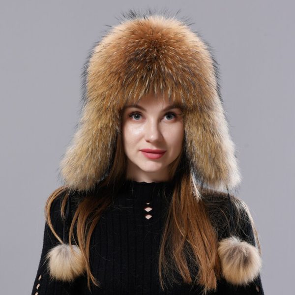 Faux Fur Ushanka Hat For Women 4