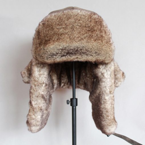 Bomber Hat Ushanka With Ear Flap - Silk Road Mongolia