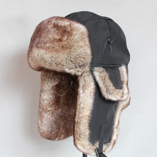 Winter Bomber Hat Faux Fur 2