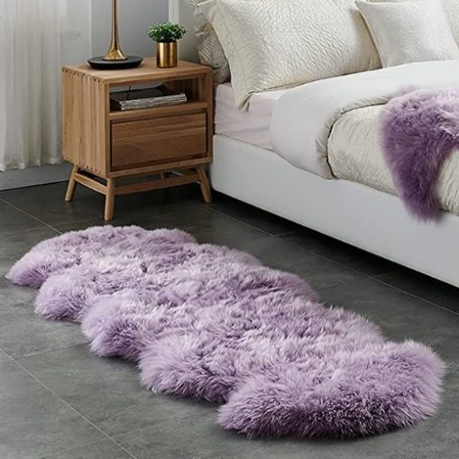 Sheepskin Rug For Seat Covers, Bedrooms, Sofas, and Chairs