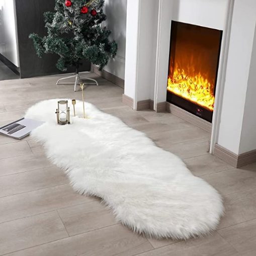 Super Soft Plush Faux Fur Rug For Rooms and Sofas