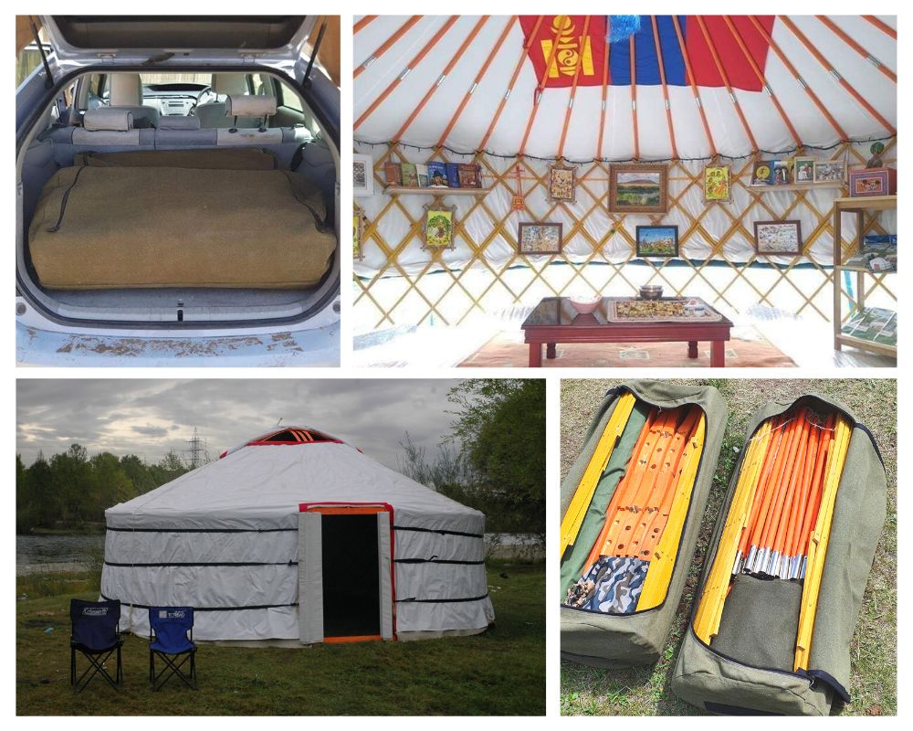 Portable hotsell camping yurt