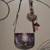 Mongolian Leather Bag With Owl | 100% Handmade