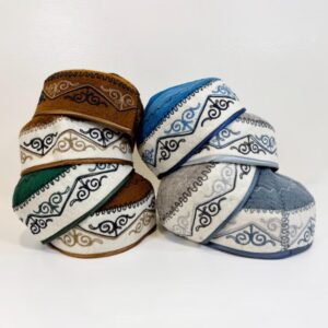Handmade Takai/Taqiyah Traditional Felt Hat & Skull Cap