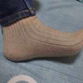100% Natural HANDMADE Mongolian Cashmere Socks photo review