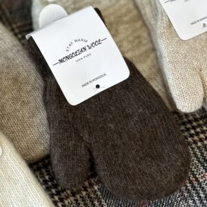 Mongolian Yak Wool Gloves & Mittens For Newborns | 100% Natural HANDMADE